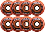 TronX Outdoor Pavement Asphalt Inline Roller Hockey Wheels 8 Pack (80mm)