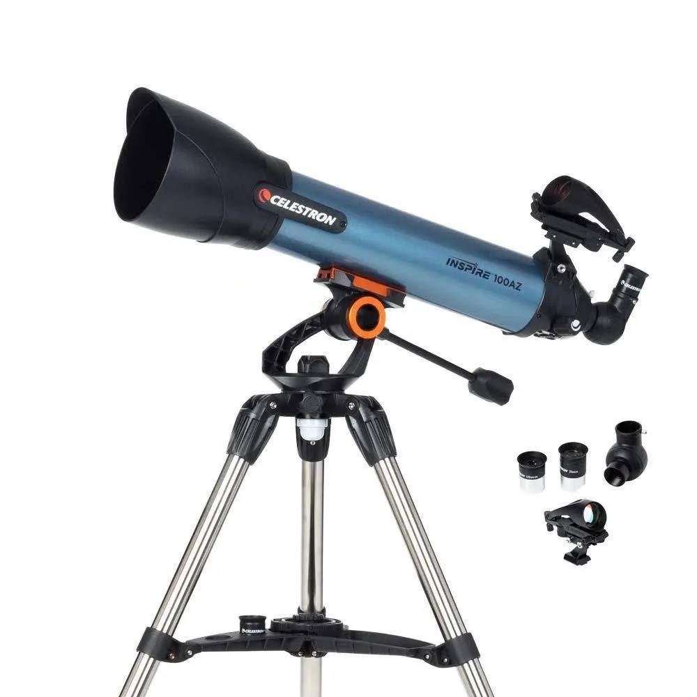 Celestron Inspire 100AZ Telescope 
 w/ Free Shipping  — 2 models