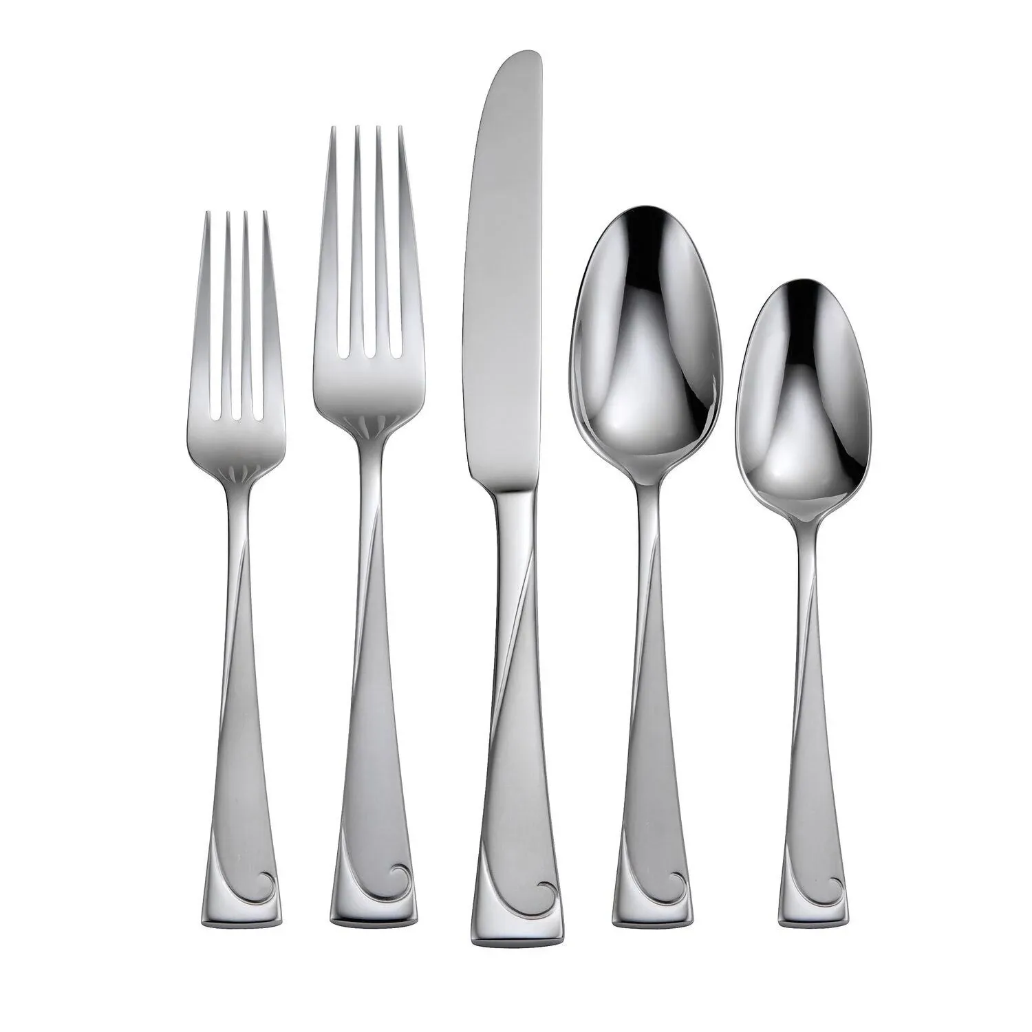 Oneida Silverware, Stainless Steel, Script