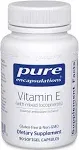 Pure Encapsulations Vitamin E Mixed Tocopherols 90 Softgels