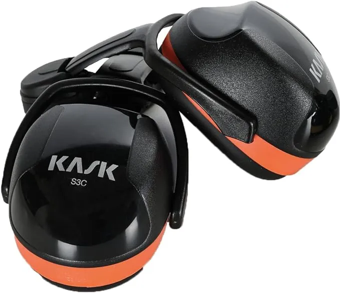 Kask WHP00006 SC3 Ear Muffs Hearing Protection (Orange)