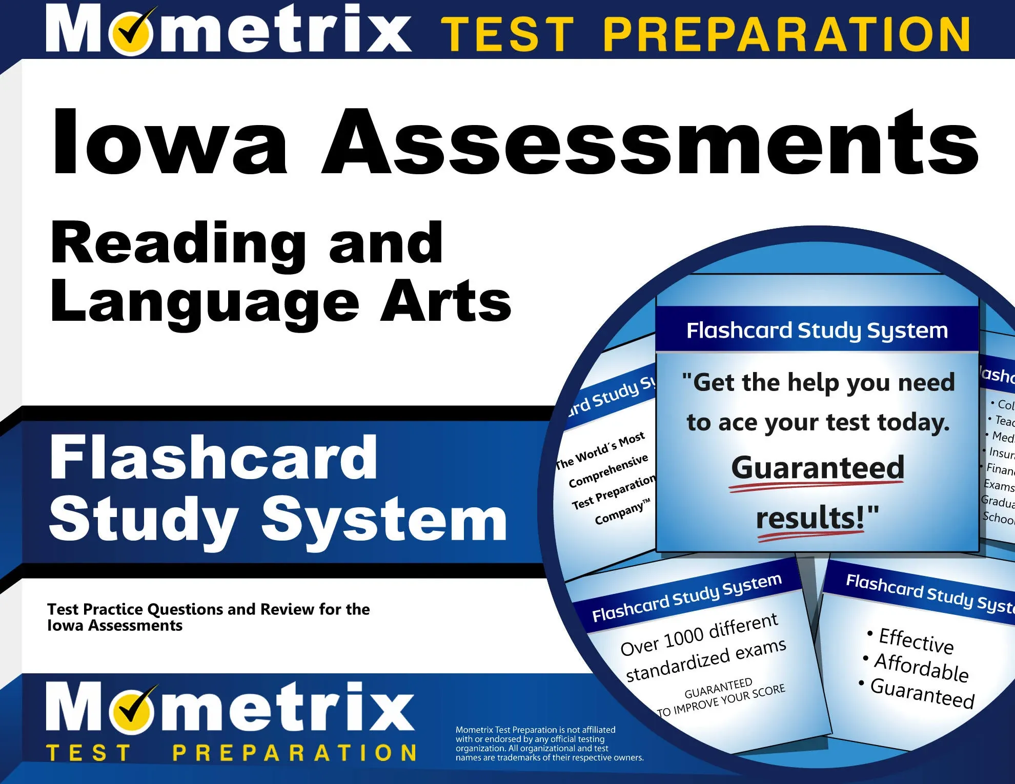 Iowa Assessments Reading and Language Arts Study System: Ia Test Practice Questions and Exam Review for the Iowa Assessments