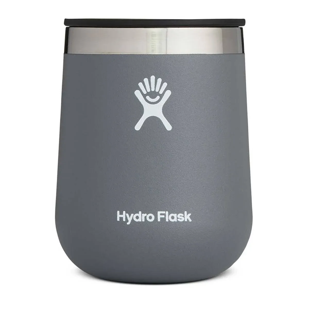 Hydro Flask 10 oz Wine Tumbler Stainless Steel Vacuum Insulated Stone Gray