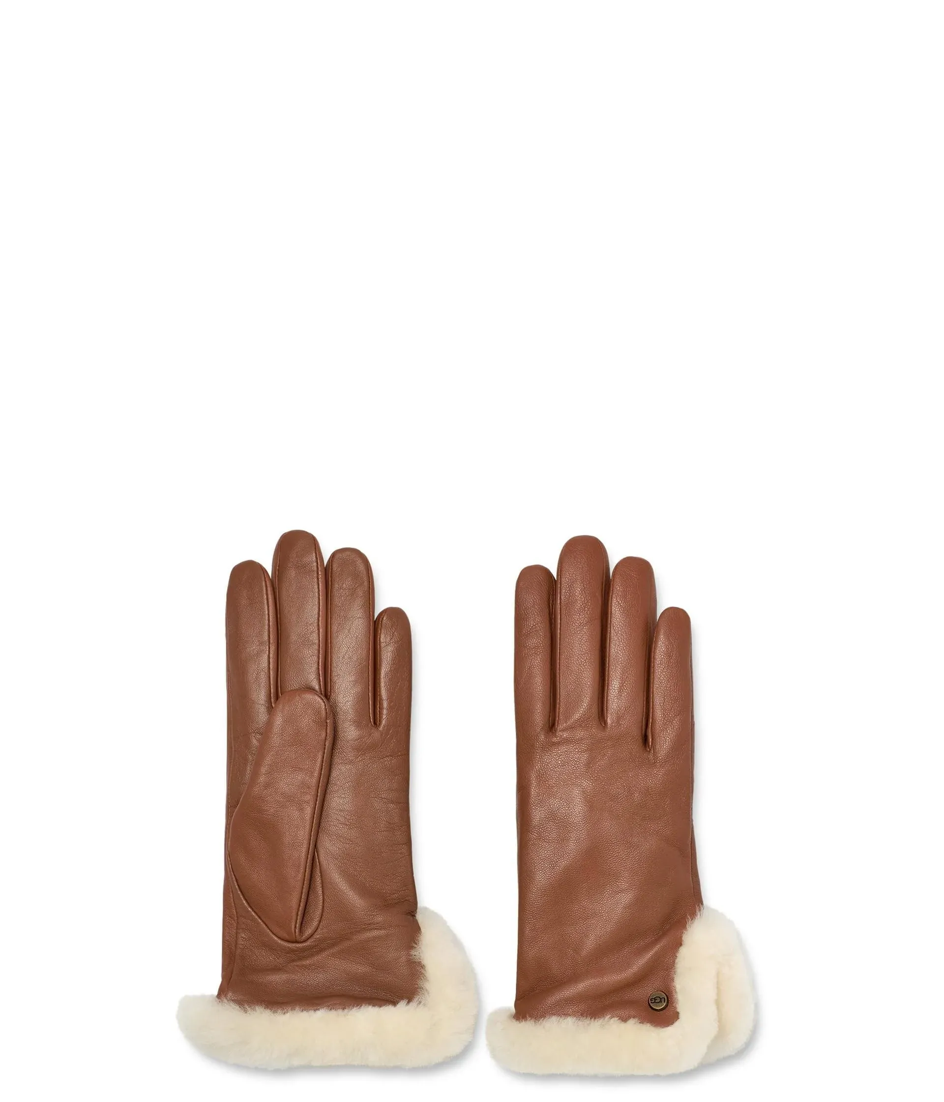 UGG Women's Leather Sheepskin Vent Gloves