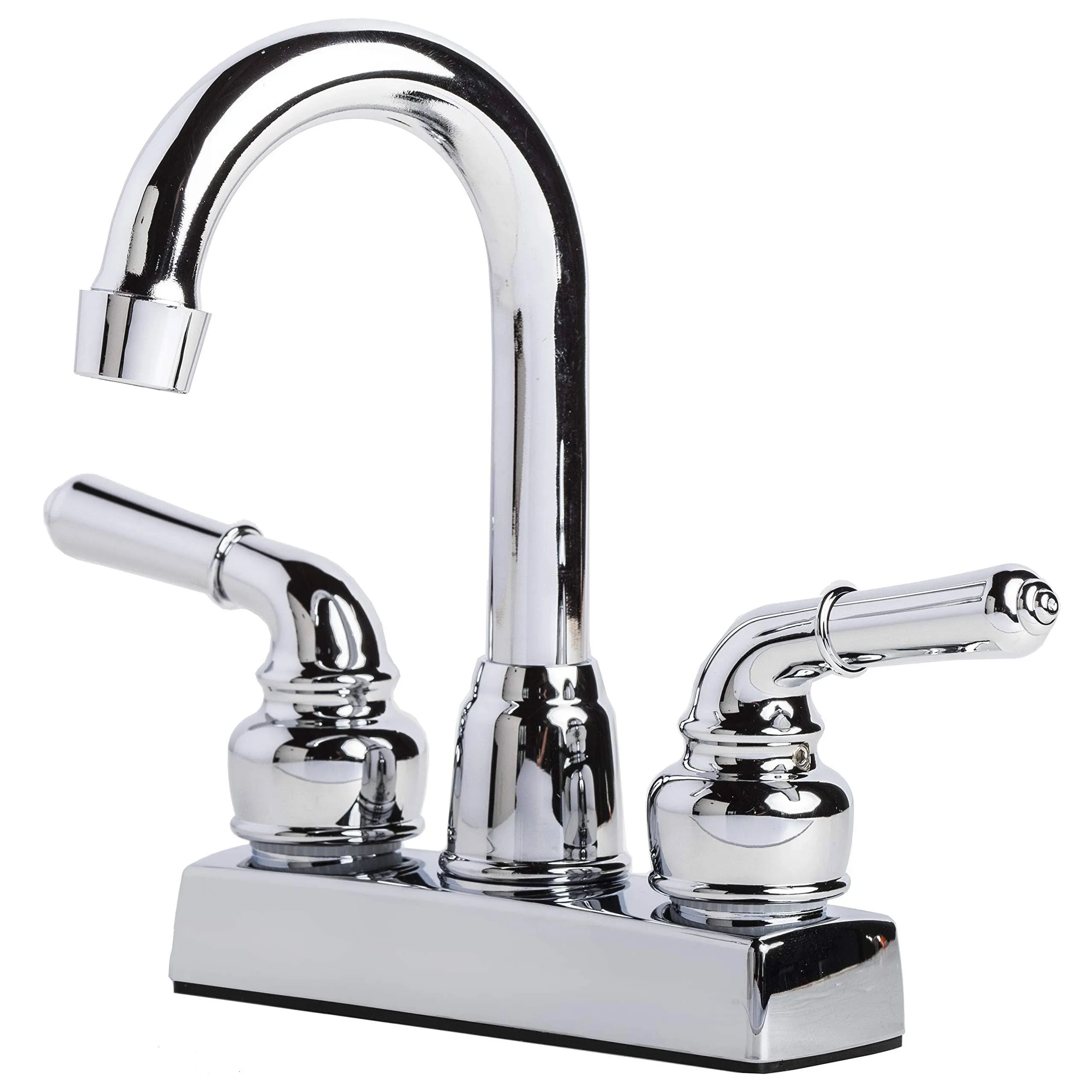 Builders Shoppe 1203cp RV Mobile Home Non-Metallic High Arc Swivel Bar Faucet ...