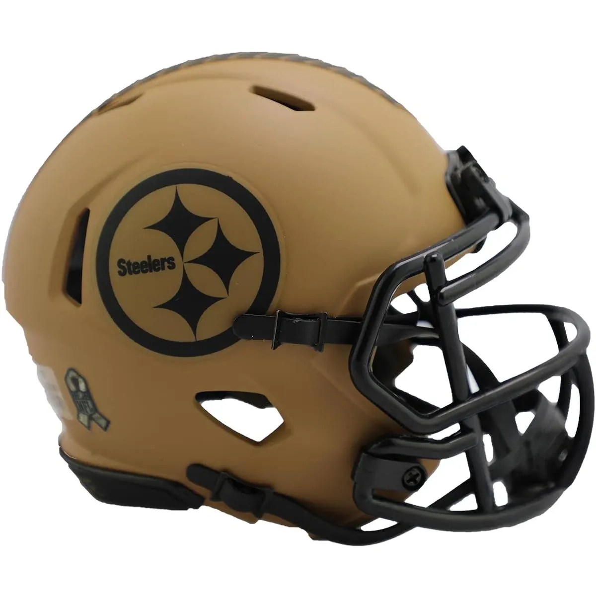 Pittsburgh Steelers 2023 Salute To Service Alternate Riddell Speed Mini Helmet