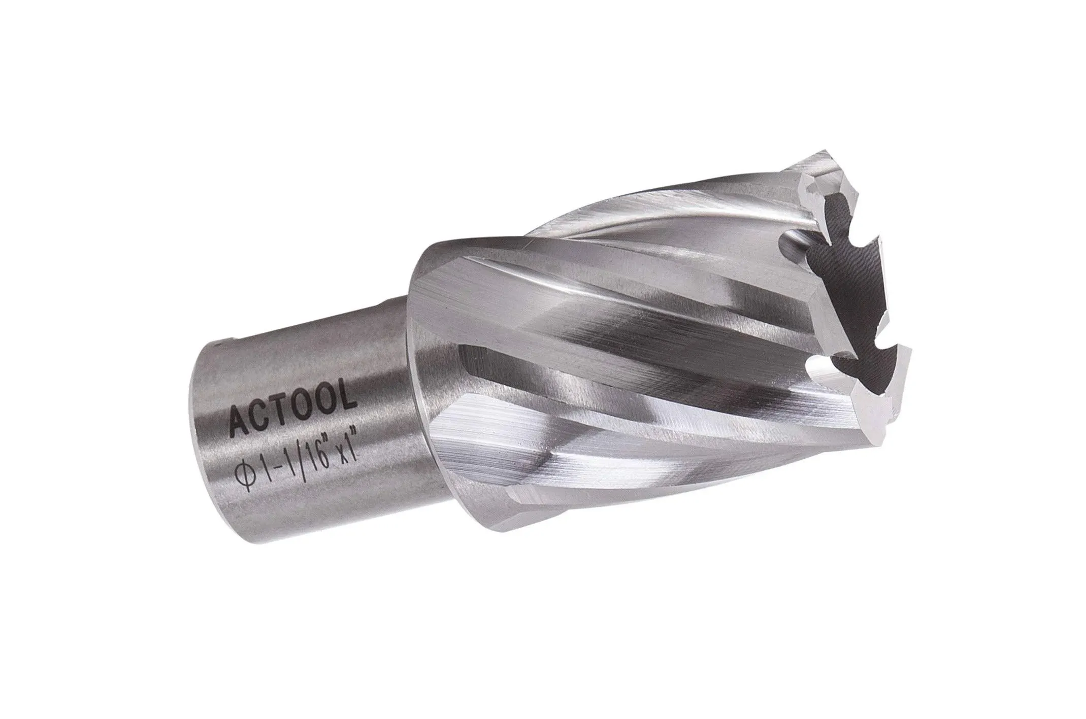 ACTOOL 2&#034; Diameter × 2&#034; Depth of Cut HSS ANNULAR Cutter with 3/4&#039;&#039; Weldon Shank