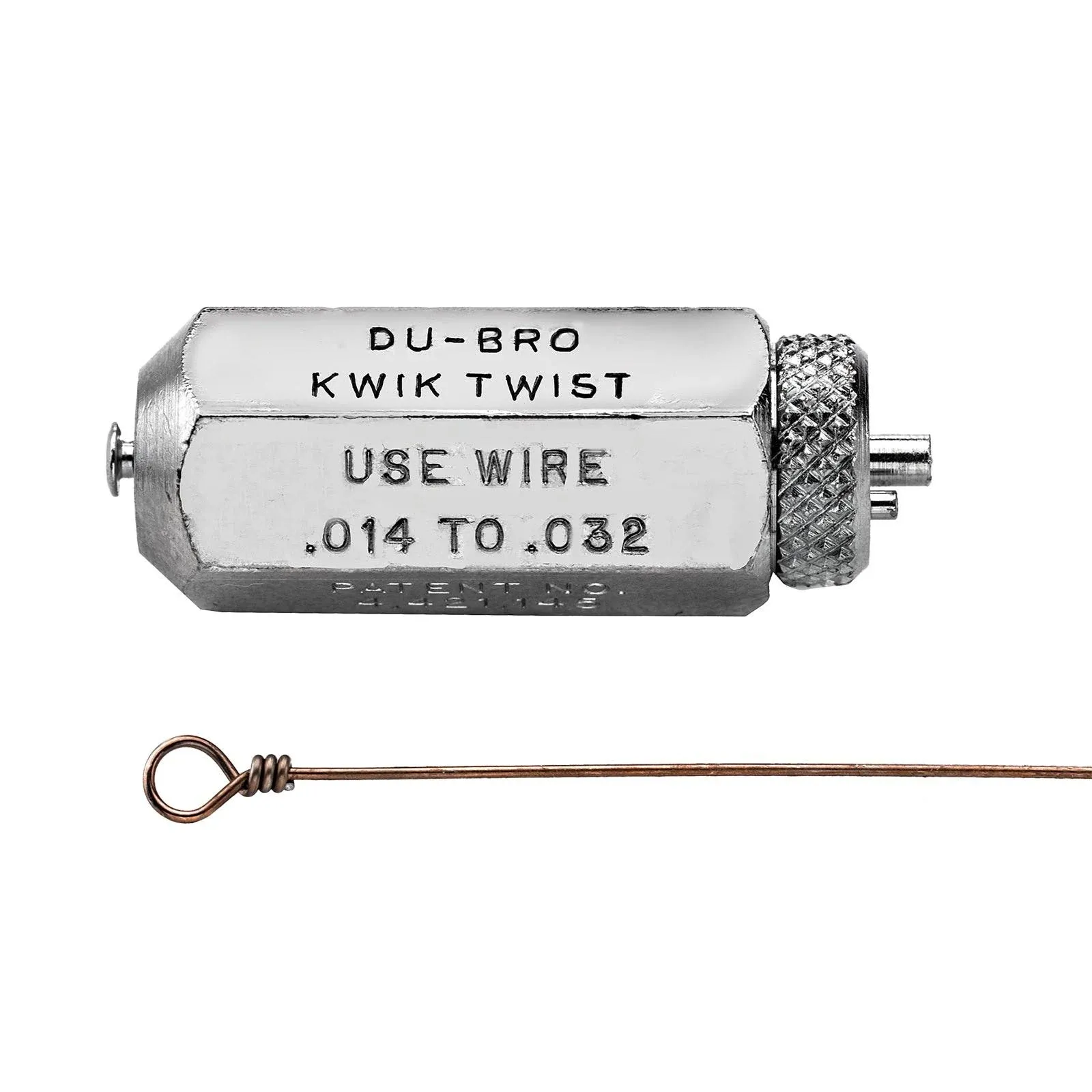 DU-BRO FISHING KWIK TWIST TOOL FOR .014&#034; TO .032&#034; DIAMETER WIRE ( CAT. # 1091 )