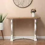 Wood Rustic Vintage Console and Entry Table