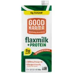 GOOD KARMA: UNSWEETENED FLAXMILK + PROTEIN (PACK OF 6 x 32 OZ)---FREE SHIPPING!!