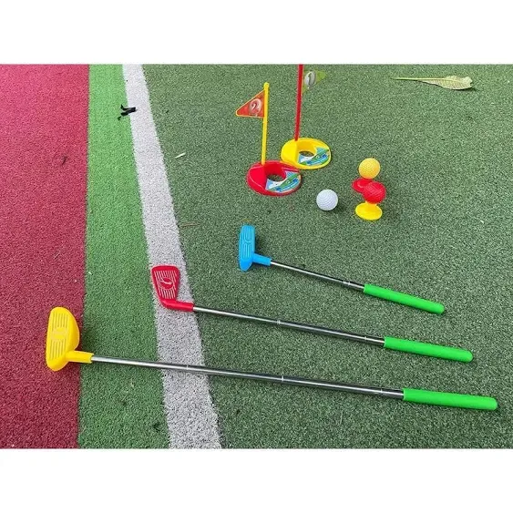 Kids Golf Set, Mini Golf Set for Children, Golf Ball Game Play Set for Toddlers, Sport Toys Outdoor Toys Birthday Gifts for Boys Girls 3 4 5 6 Ages Year Old（12 Golf Balls）