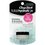 Chapstick Total Hydration Conditioning Lip Scrub, Fresh Peppermint, Natural - 0.27 oz