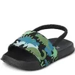 The Children's Place Boy's Baby Toddler Everyday Slide Sandals with Backstrap