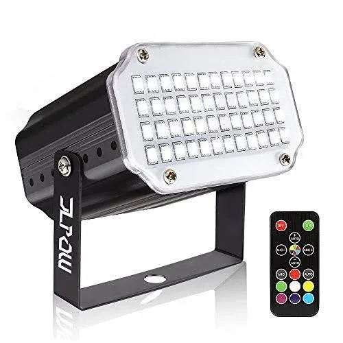 Strobe Light with Remote, JLPOW Sound Activated Halloween Mini Strobe Lights, Su