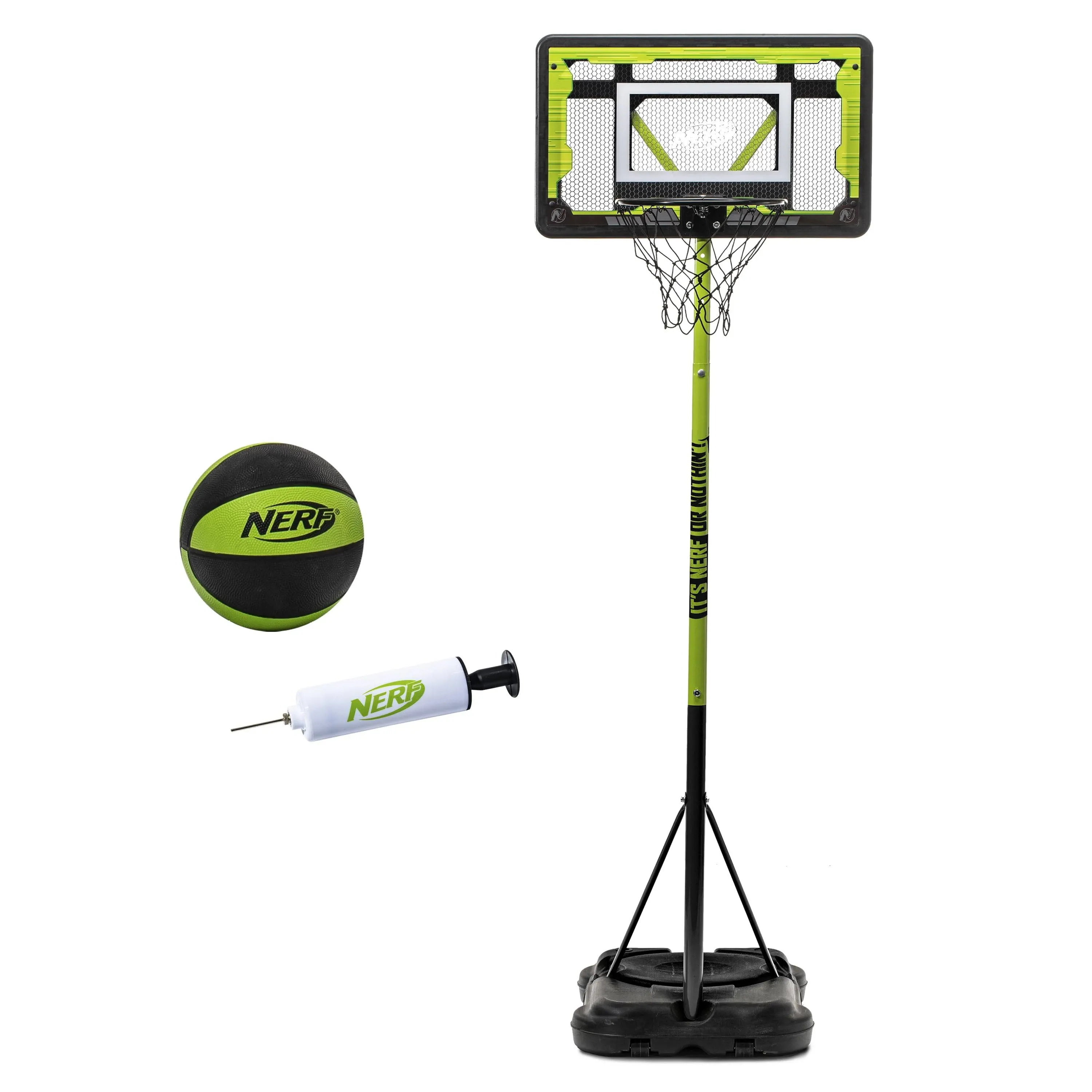 Nerf Proshot Portable Basketball System - 7.5 Ft. x 30 Inch x 29 Inch