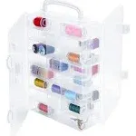 48 Grids Double Sided Sewing Thread Box Storage Organizer for Embroidery