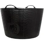 Red Gorilla 19.8 Gallon Black Recycled Flexible Extra Large Tub