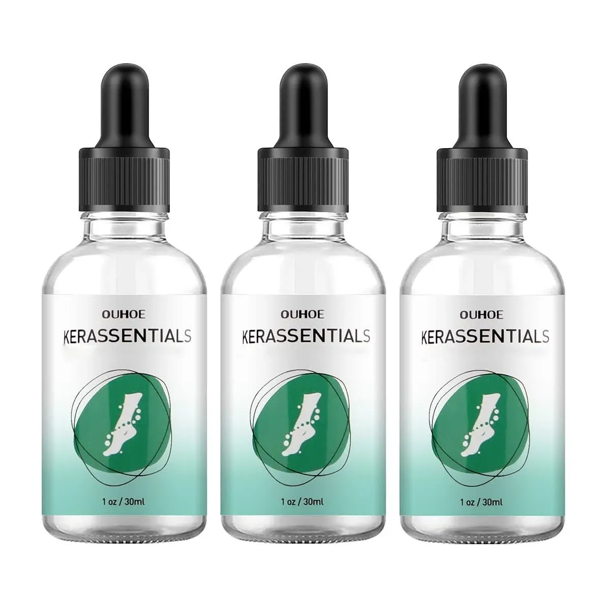 3Pack Kerassentials Toenail Treatment Oil, Kerassentials for Toenail