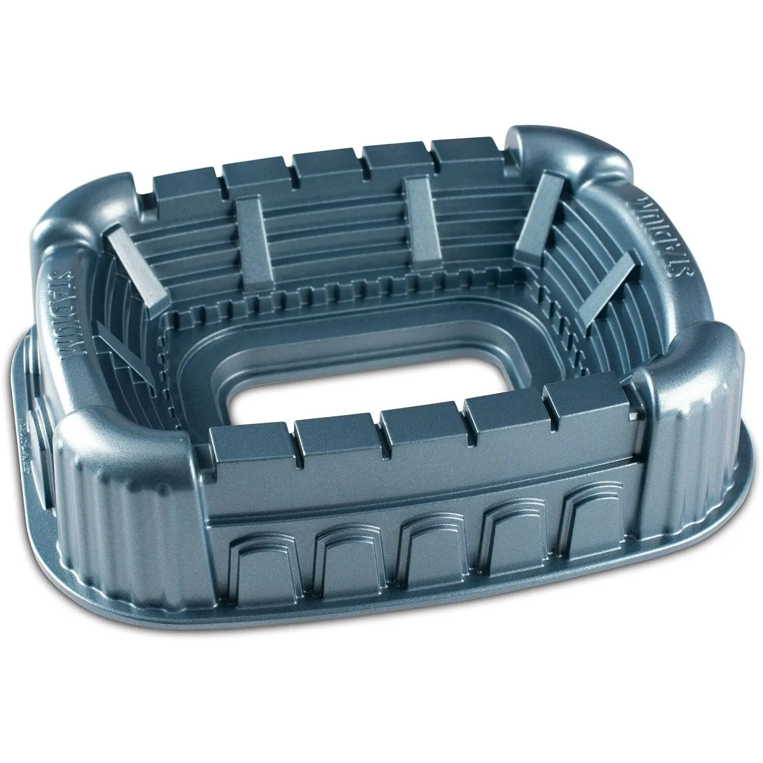 Nordic Ware Cast Aluminum Stadium Bundt Cake Pan NEW Mold