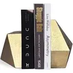 Ambipolar Decorative Gold Cast Iron Bookends