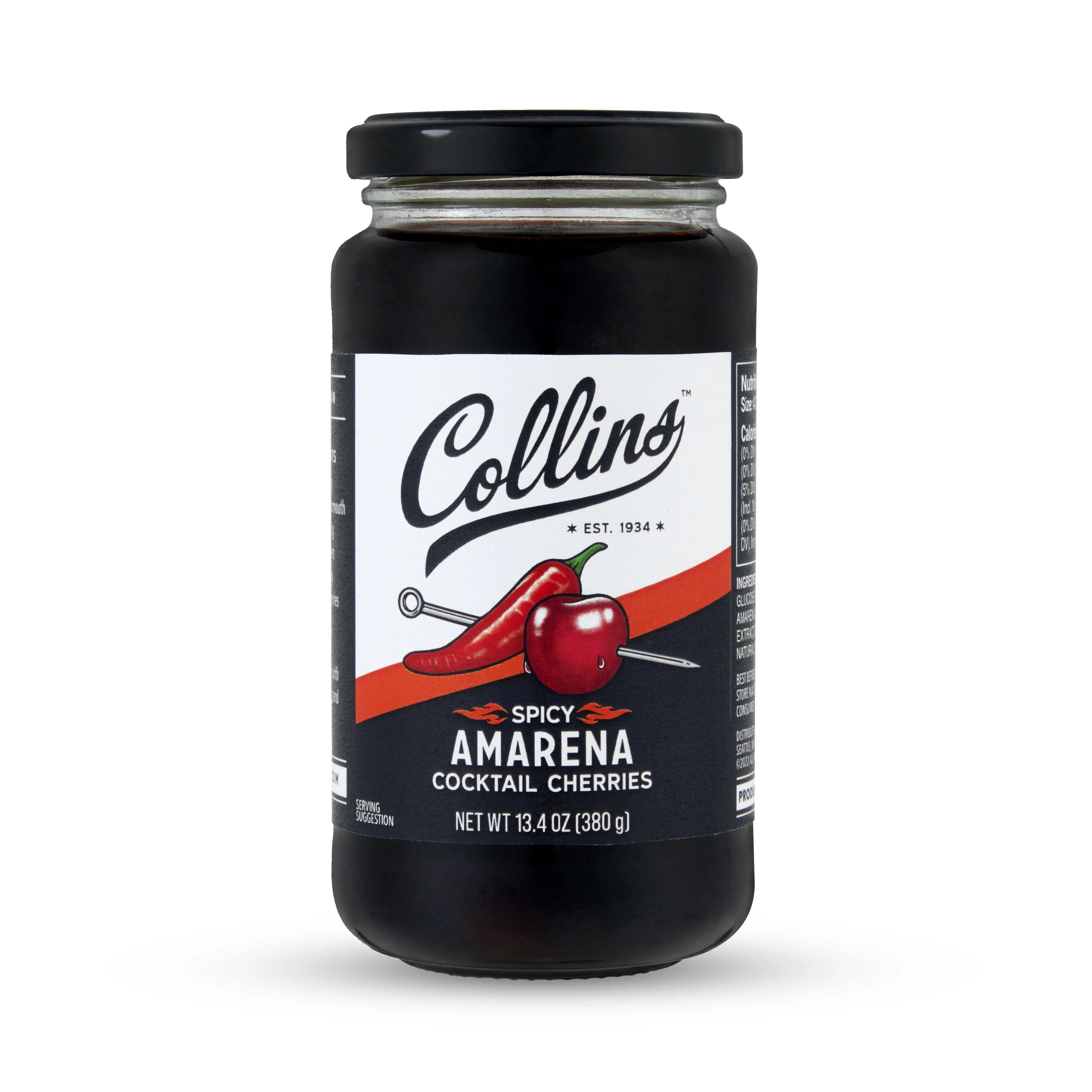 Collins Spicy Amarena Cherries