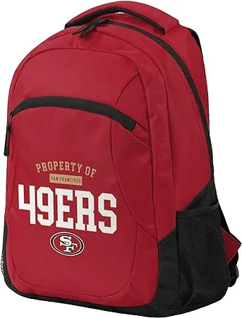 San Francisco 49ers NFL Property Of Action Backpack