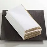 Saro Lifestyle Whip Stitched Table Napkins