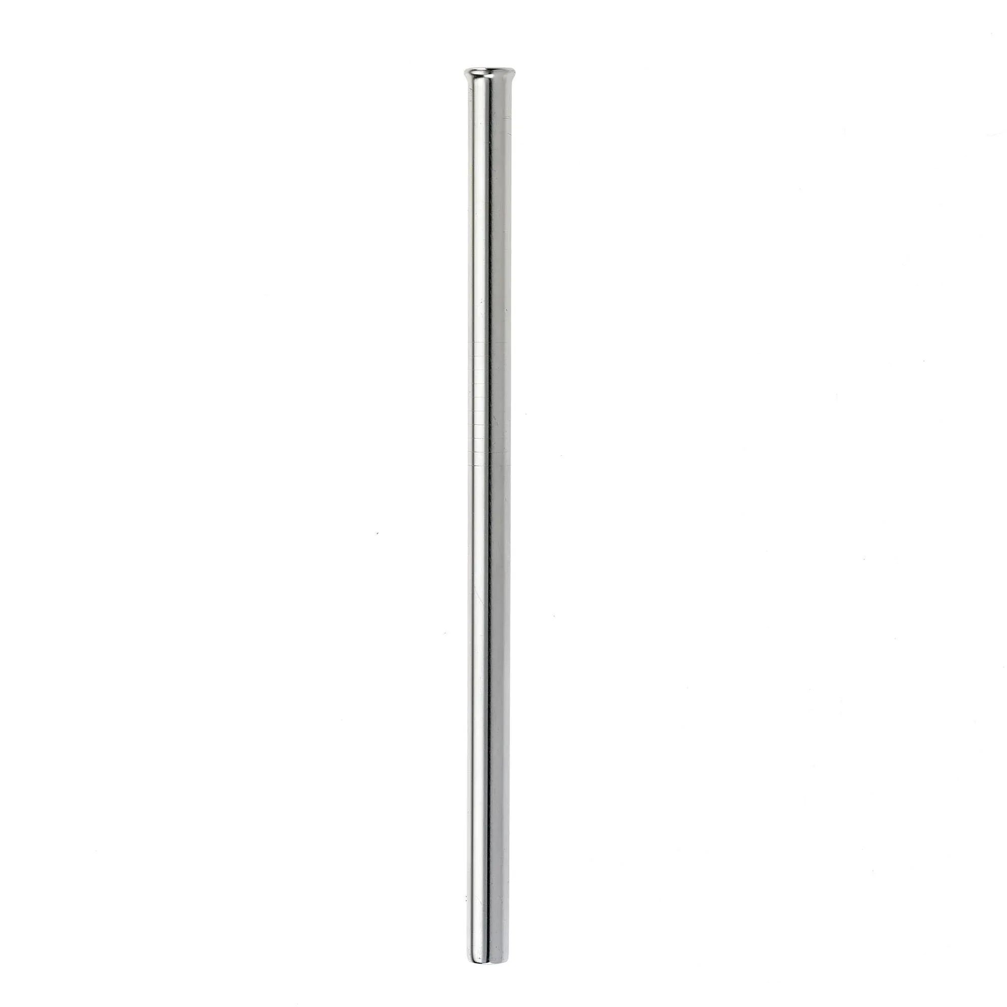 Barfly M37116 6 1/2" Straight Metal Straw - Stainless Steel, Mirror Finish, Silver