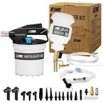 EWK 23 Pcs 2L Pneumatic Vacuum Brake Fluid Bleeder Extractor Pump Kit + 1L Refilling Bottle