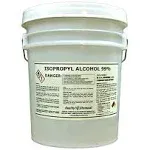 Isopropyl Alcohol Grade 99 Anhydrous (IPA) / 5 Gallon Pail, Clear