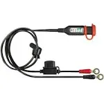 Optimate Monitor O-128, Permanent Battery Lead with Battery / Charge System Monitor for 12V