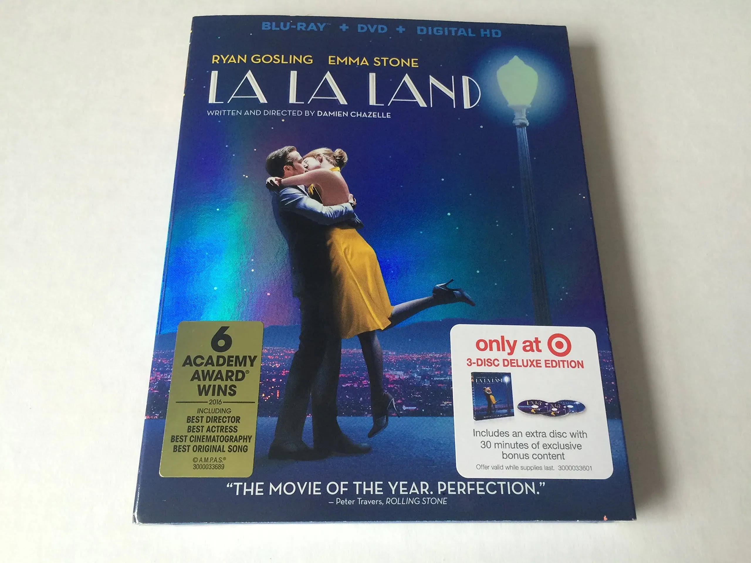 LA LA LAND 3-Disc Deluxe Limited Edition Target Exclusive