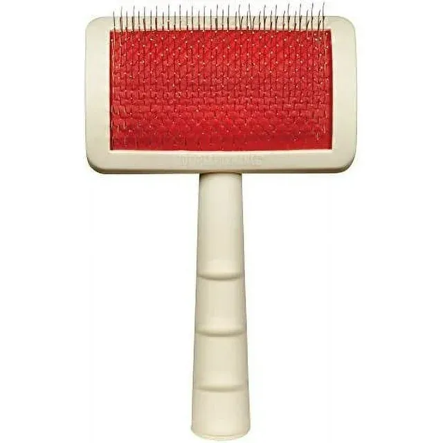 Master Grooming Tools Universal Slicker Brush - White, Large