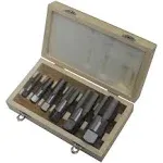 Drill America Set 4-Flute Carbon Steel Npt (Pipe) Tap