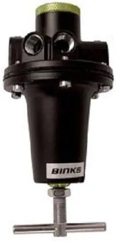 Binks - HAR-511 - 60 CFM 5 Port Fluid Pressure Tank Air Regulator