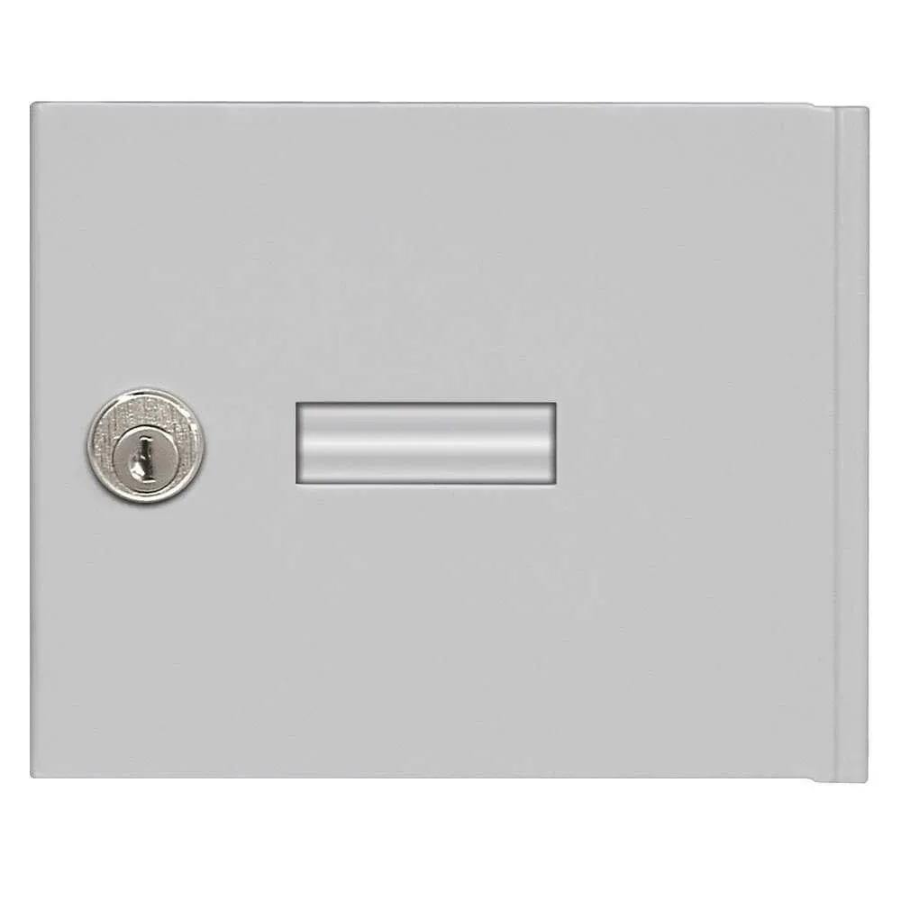 Salsbury Industries 3651ALM Replacement Door and Lock Standard A Size for 4B+ Horizontal Mailbox with Keys, Aluminum