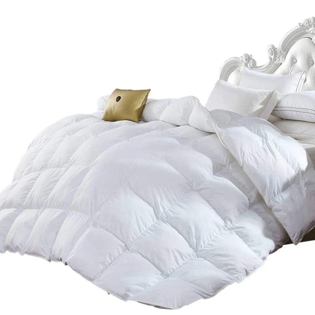 Luxurious King Size Down Alternative Comforter 1200TC 100% Egyptian Cotton