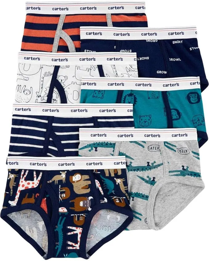 Carter's Boy`s 7 Pack Briefs