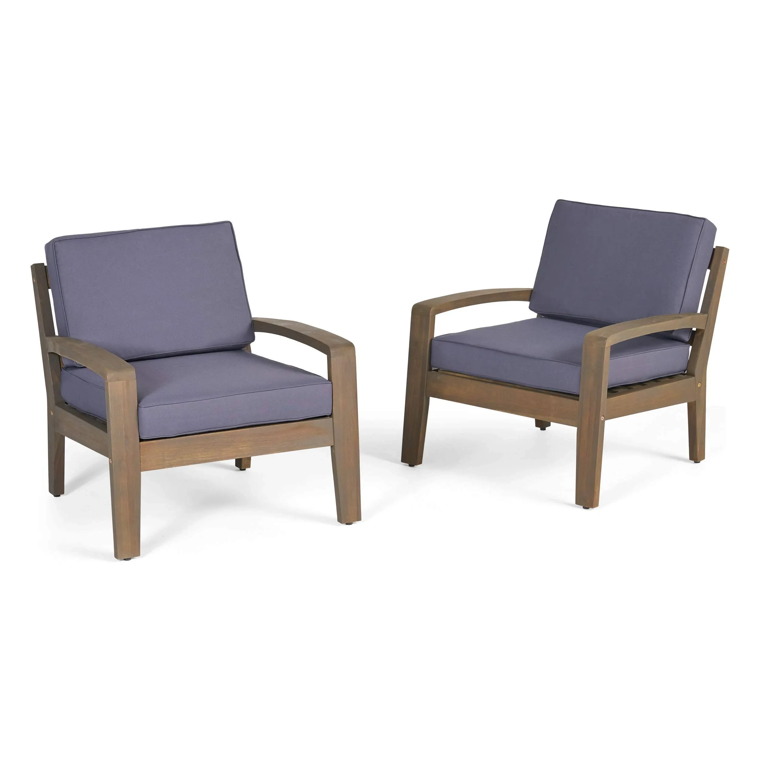 Noble House Grenada Outdoor Club Chairs