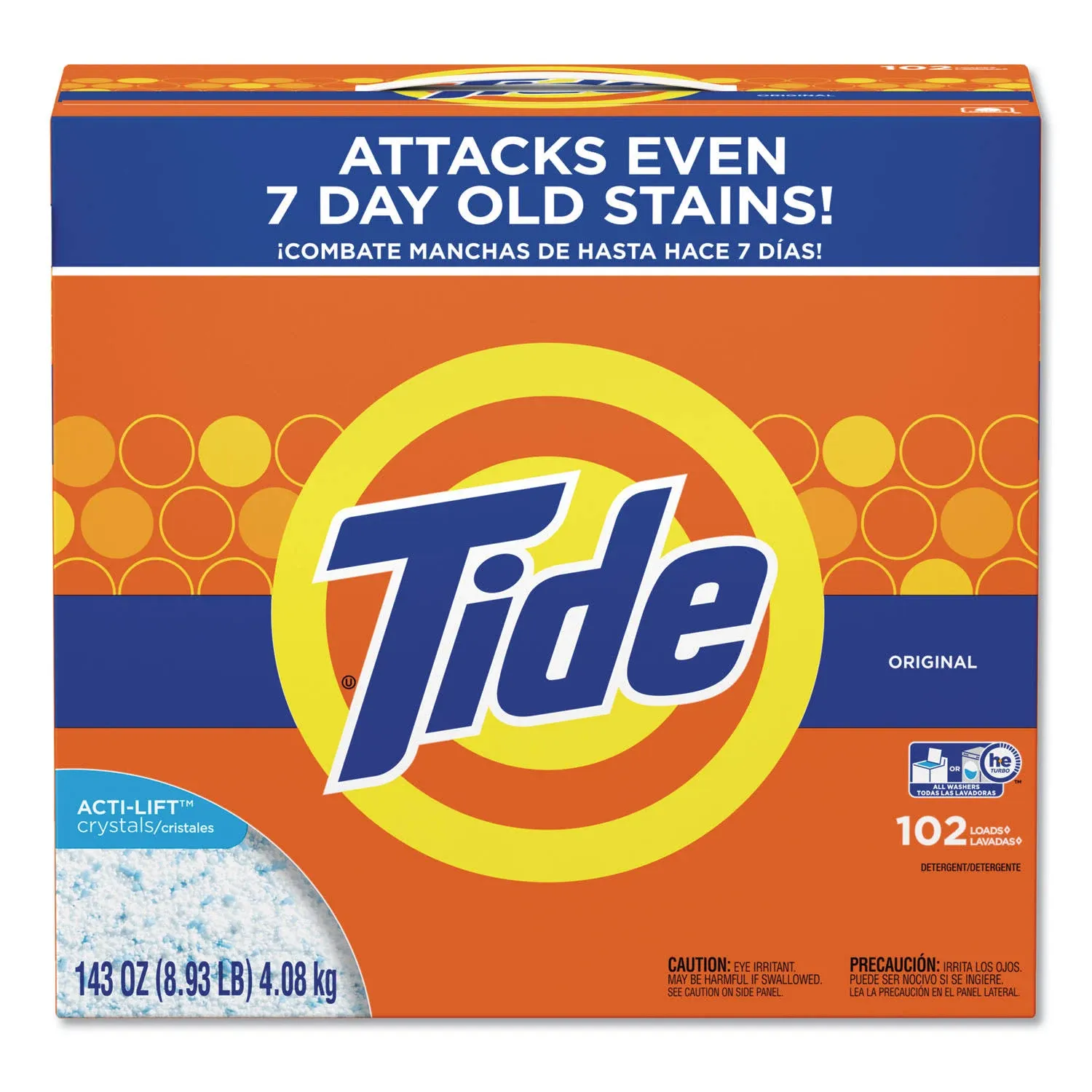 Tide, PGC85006, Original Laundry Powder, 2 / Carton, WhiteTide, PGC85006, Original Laundry Powder, 2 / Carton,…