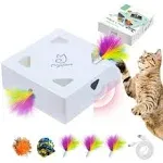 Migipaws Cat Toys, Interactive Automatic 7 Holes Mice Whack-a-mole, Ultra Fun Sm