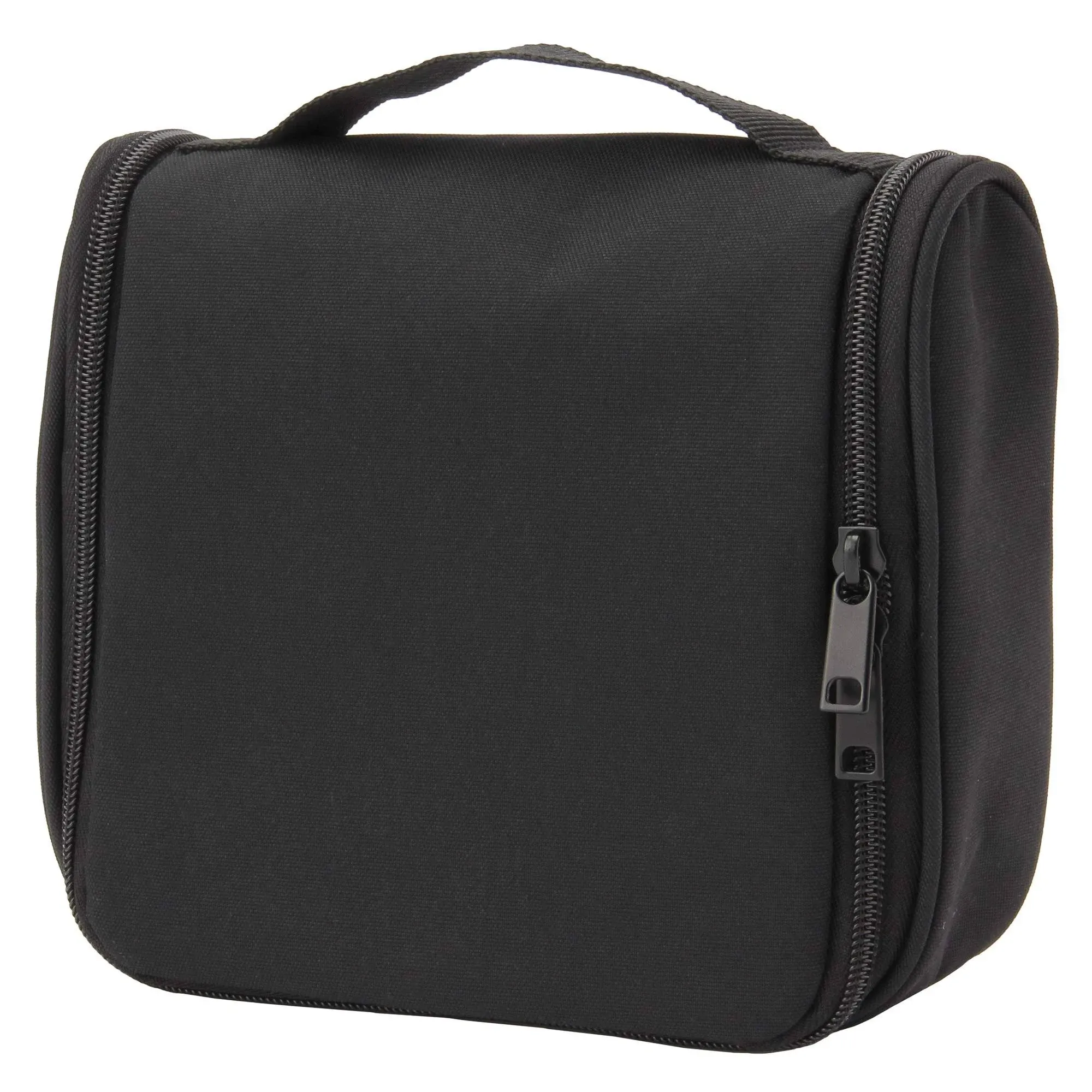 MUJI Polyester Hanging Travel Case, 16 cm Width x 19 cm Depth x 6 cm Height, Black