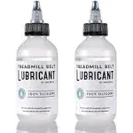 2 Pack of 100% Silicone Treadmill Belt Lubricant / Lube - Easy to Apply Lubrication - Made in The USA