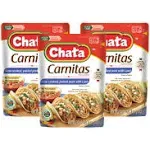 Chata Pork Carnitas Pouch 8 oz (Pack of 3)