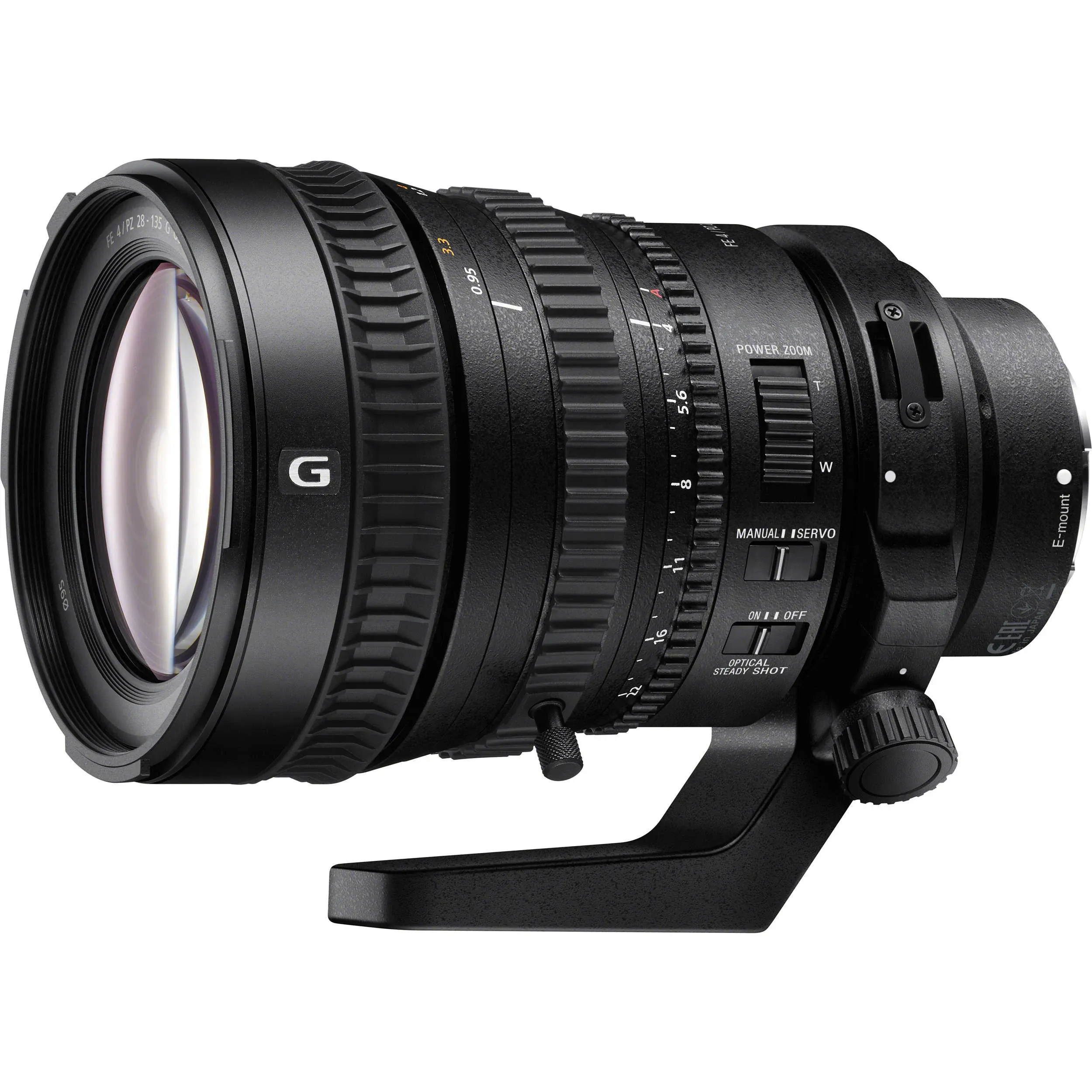 Sony FE PZ 28-135mm F/4 G OSS Lens