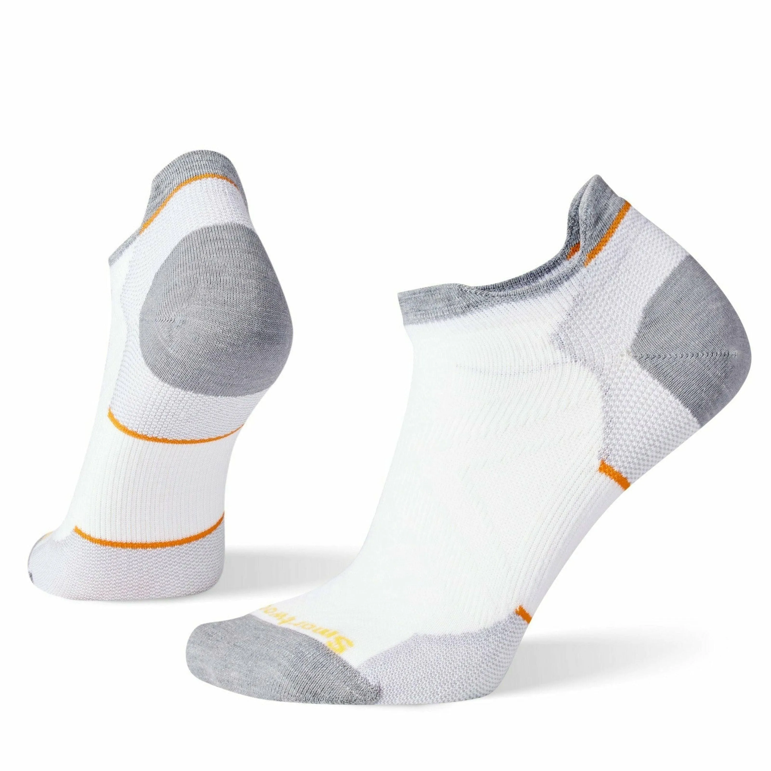 Smartwool Women's Run Zero Cushion Low Ankle Socks - White