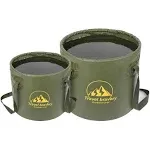 Multifunctional Portable Folding Bucket Water Supplies for Outdoor Garden Camping Fishing Car Wash Space Saving