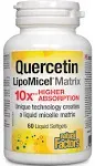 Natural Factors LipoMicel Matrix Quercetin 60 Softgels