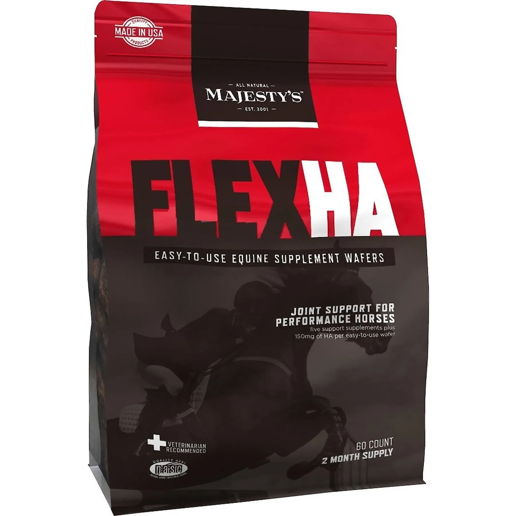 Majesty's Flex Ha Joint Support Wafers 60-Count