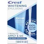 Crest Whitening Emulsions Leave on Whitening Treatment Exp March 24